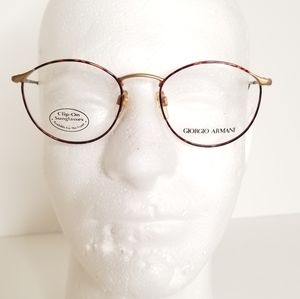 Vintage Giorgio Armani Round Eyeglasses